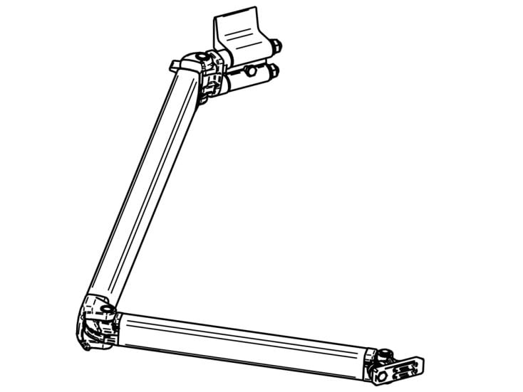 Thule Omnistor bras articulé droit 4900 300-350