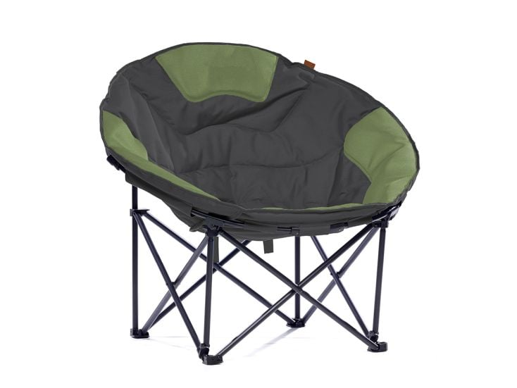Skandika Moonchair Deluxe XXL Fauteuil pliant - vert