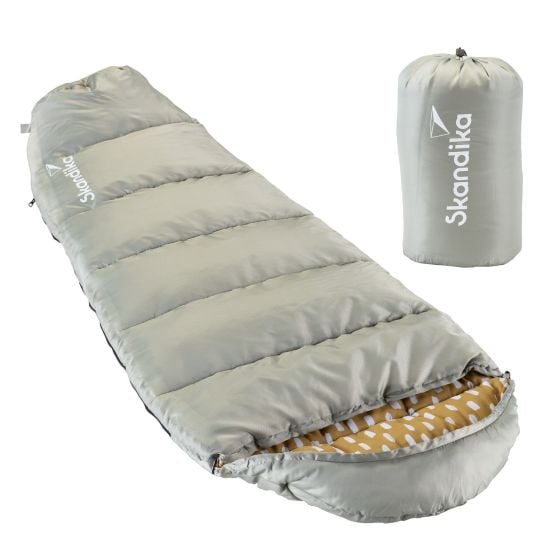 Skandika Vegas Junior sac couchage enfant - Gris