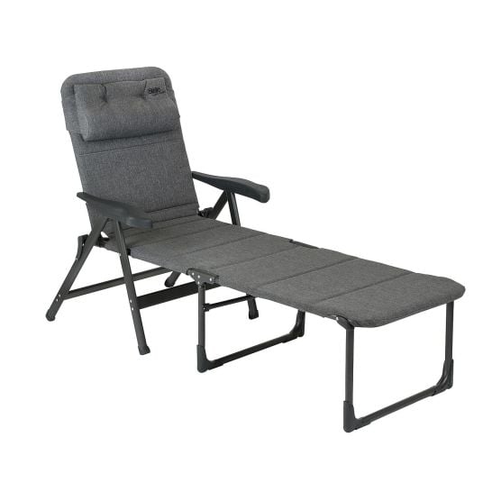 Crespo Lit bain de Soleil AP/733 Tex-Supreme Gris