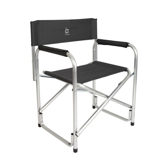 Bo-Camp Chaise de réalisateur Gris