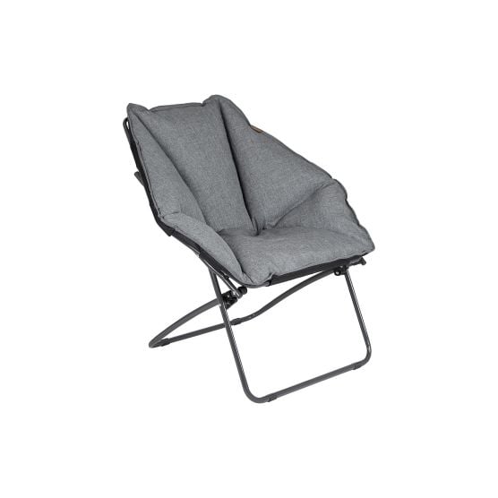 Bo-Camp Urban Outdoor Fauteuil relax Moon Silvertown Olefin Gris