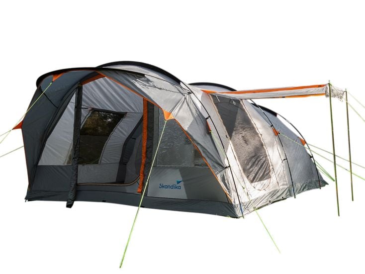 Skandika Egersund 5 Sleeper Protect tente tunnel - gris
