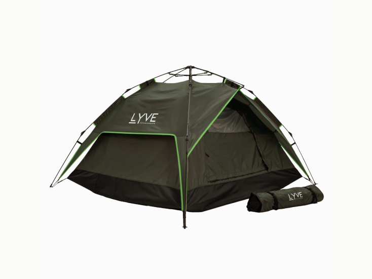 Lyve 3 personnnes Pop-up tente  – Vert