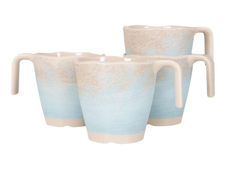 Gimex Stone Line Tasse 300 ml 4 Pièces - Beige