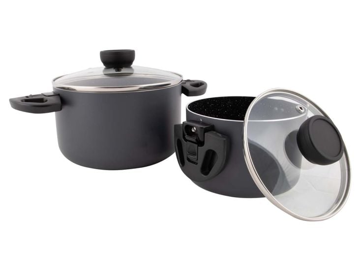 Bo-Camp Batterie de cuisine Twist Compact 2 2 Pièces