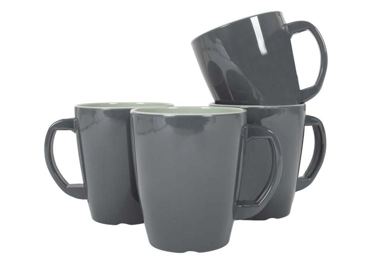 Gimex Vivid Line Tasse 380 ml 4 Pièces - Vert