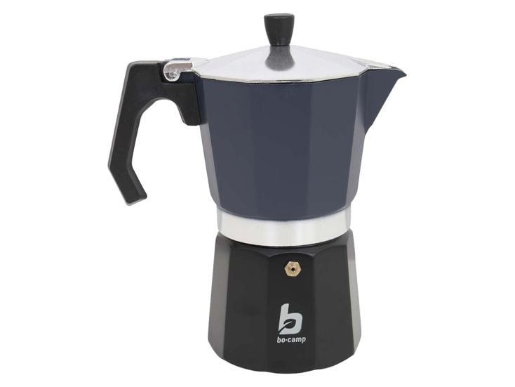 Bo-Camp Industrial Percolateur Hudson Bleu Aluminium 9 tasses
