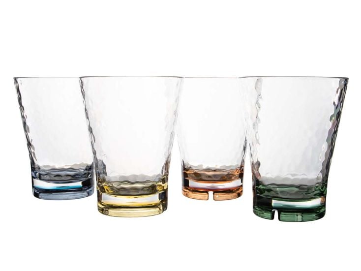Bo-Camp Pastel Verre à limonade Arbois 350 ml 4 Pièces