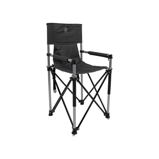 Bo-Camp Chaise enfant Compact Aluminium Anthracite