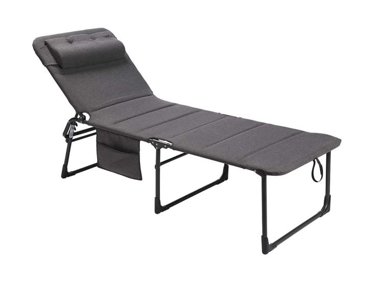 Crespo Lit bain de Soleil AL/365 Tex-Supreme Gris