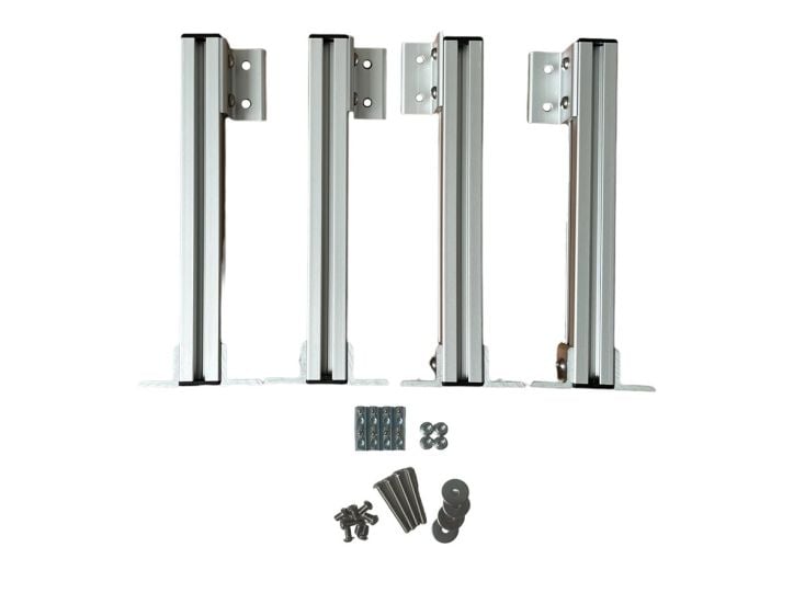 Kit de rehausse pour plateaus coulissantes 80/90 cm