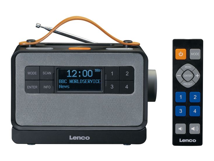 Lenco PDR-065BK Radio DAB+ - Noir
