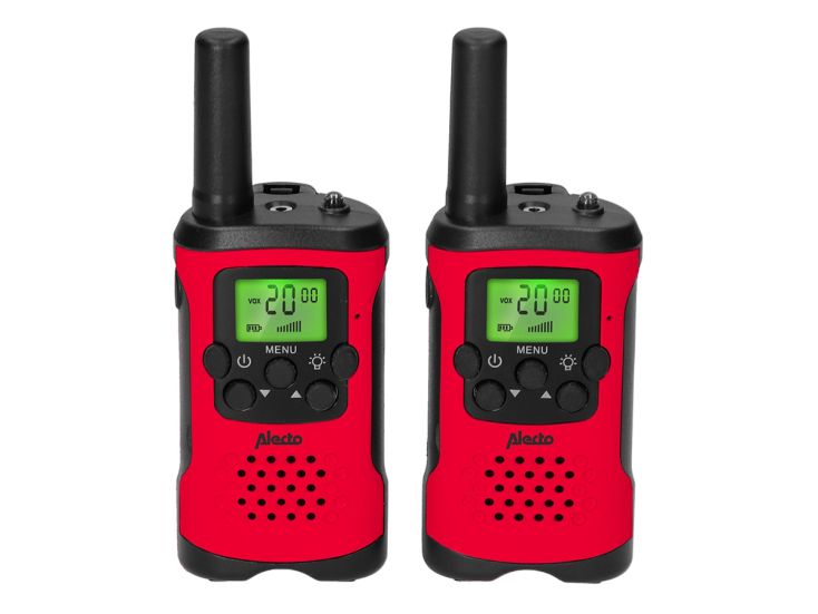Alecto FR115RD Set de Talkie-Walkie - Rouge,Noir