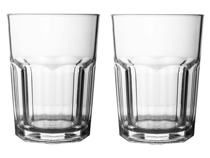 Gimex Solid Line Verre d'eau 450 ml 2 Pièces