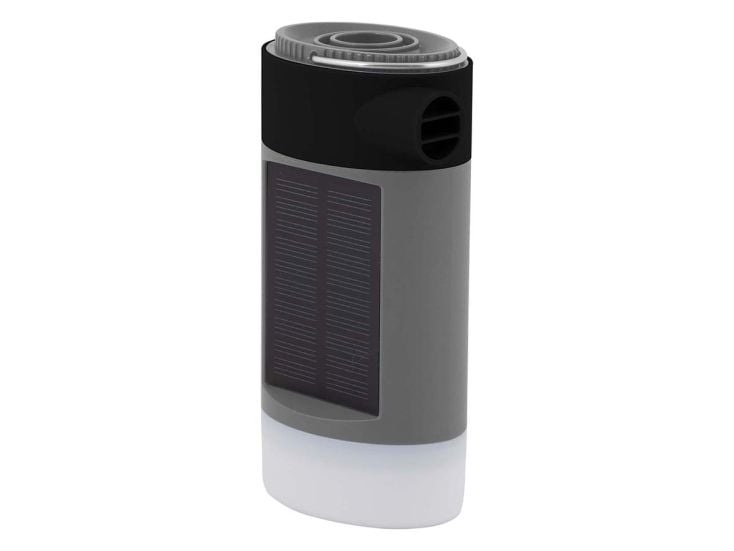 Bo-Camp Pompe Solaire  avec Lampe et Powerbank