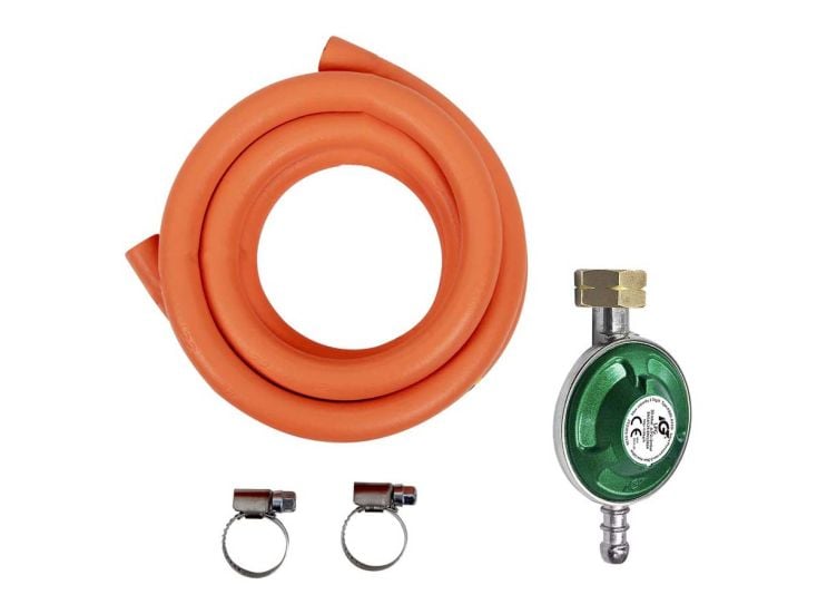 Bo-Camp 30 mbar Kit régulateur de pression de gaz - Orange