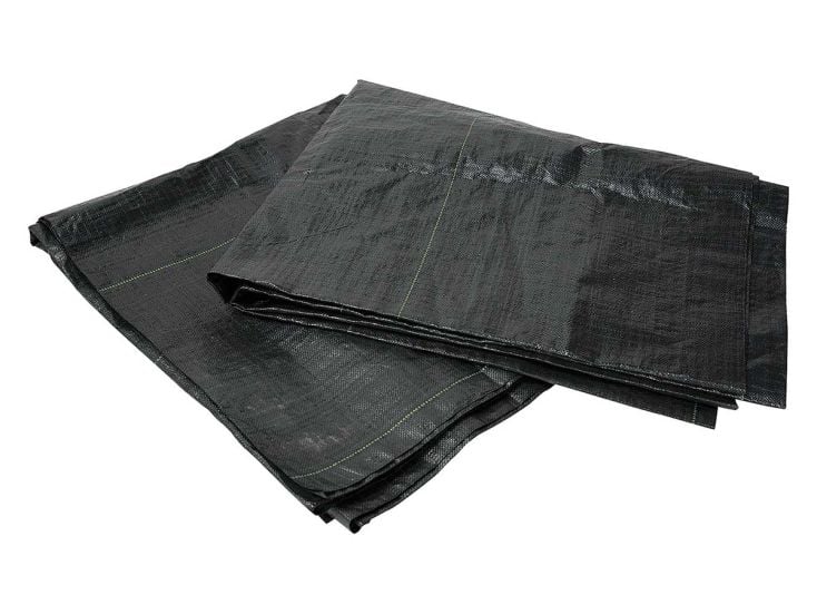 Bo-Camp Toile de sol Eco Noir 8x3 Mètres