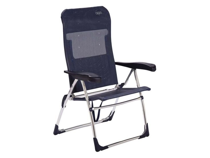 Crespo Fauteuil de plage AL/206 Bleu foncé