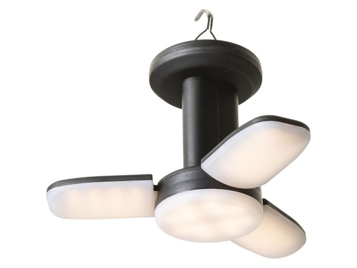 Skandika Kvitnes lampe suspendue de camping