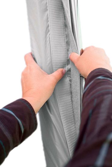 DWT Bourrelet en mousse avec fermeture velcro 230 cm sous film PE