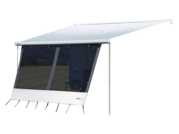 DWT Paroi avant du store Happy Sun 280cm noir