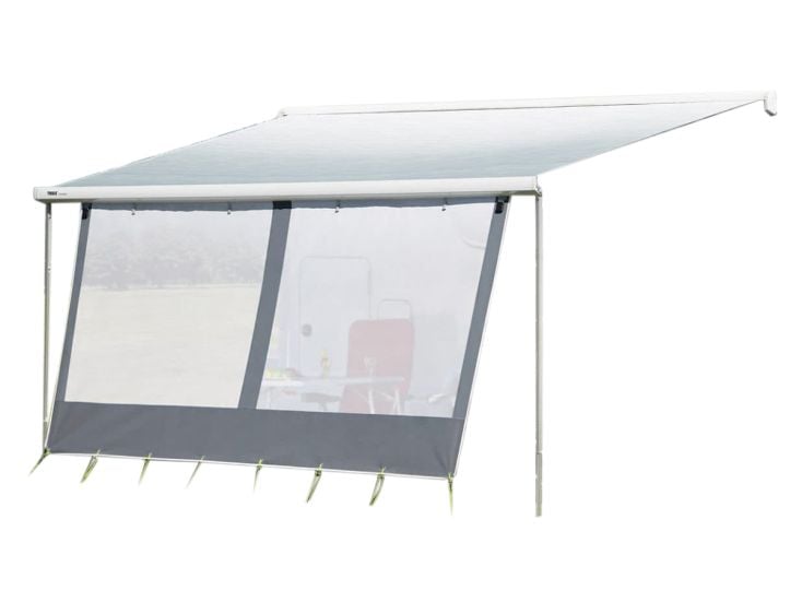 DWT Paroi avant du store Happy Sun 430cm blanche