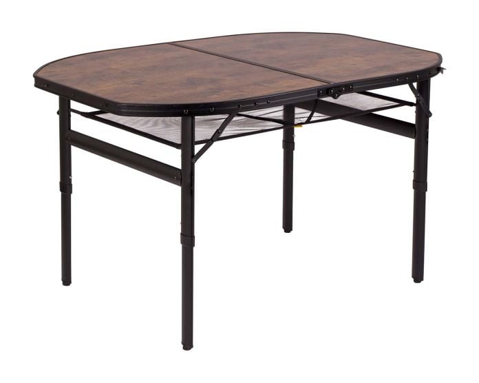Bo-Camp Industrial Table Melrose Ovale Modèle malette 120x80 cm