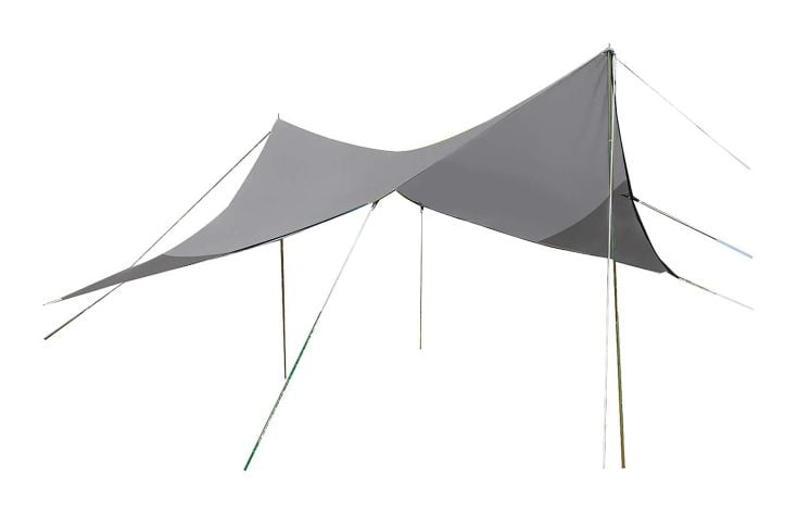 Bo-Camp Bâche Voyage Rectangulaire 4x4 Mètres