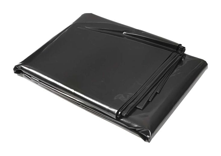 Bo-Camp Toile de sol Sans Plastifiant Noir 4x4 Mètres
