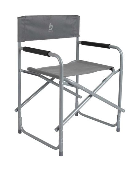 Bo-Camp Chaise de réalisateur Gris