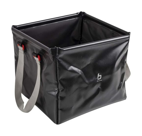 Bo-Camp Bassine de lavage Pliable Polyester - Noir