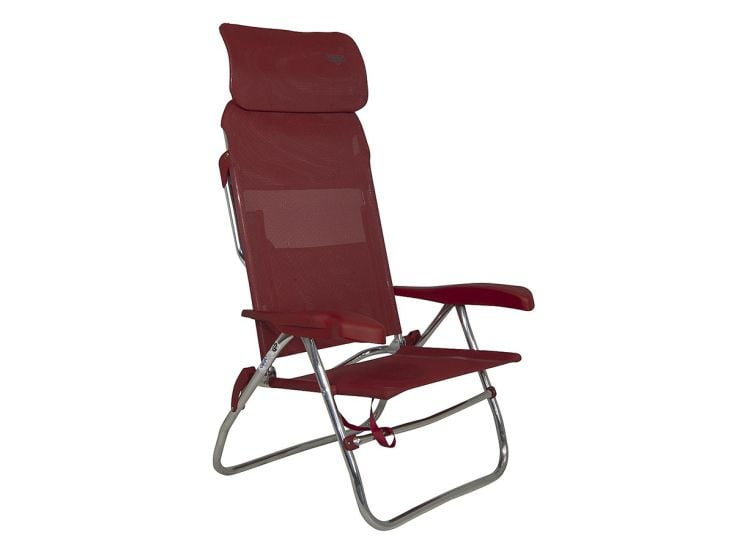 Crespo Fauteuil de plage AL/223 Compact Rouge