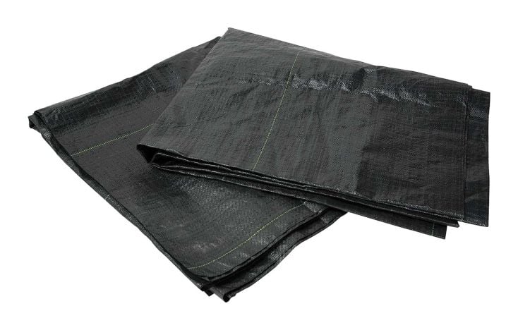 Bo-Camp Toile de sol Eco Noir 6x3 Mètres