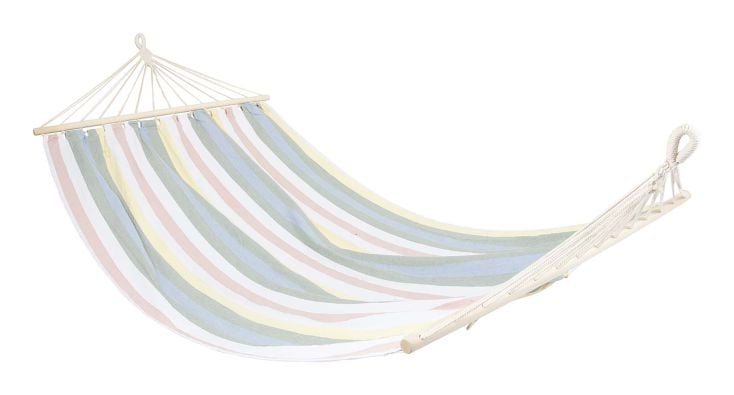 Bo-Camp Pastel Hamac Auvillar Avec bâton d'extension XL