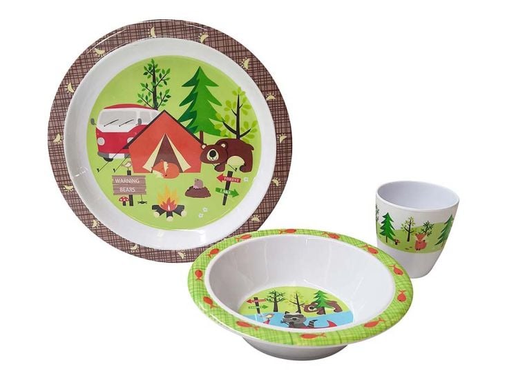 Gimex Kids Line Aventure  Vaisselle 3 Pièces