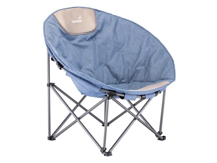 Skandika Kupari Moonchair Chaise de camping - Bleu
