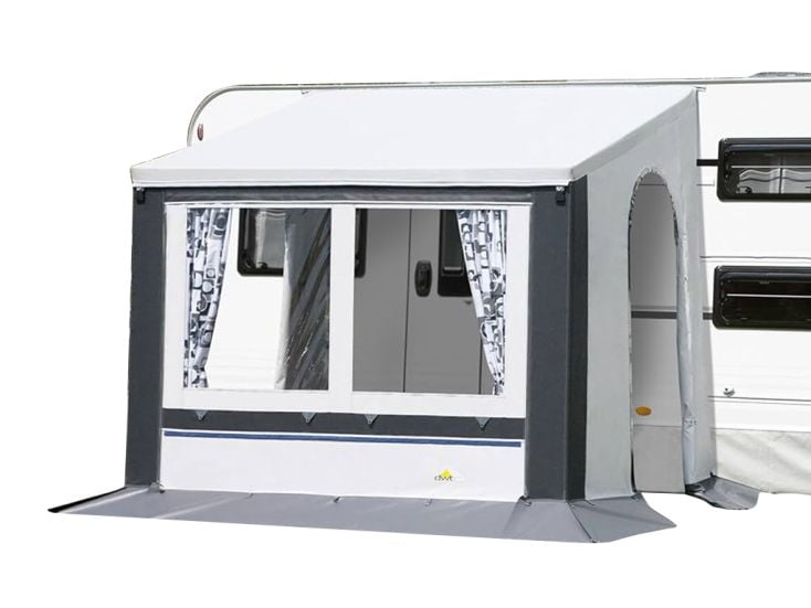 DWT Cortina II 400 x 210 cm Tente partielle pour caravane - Grey