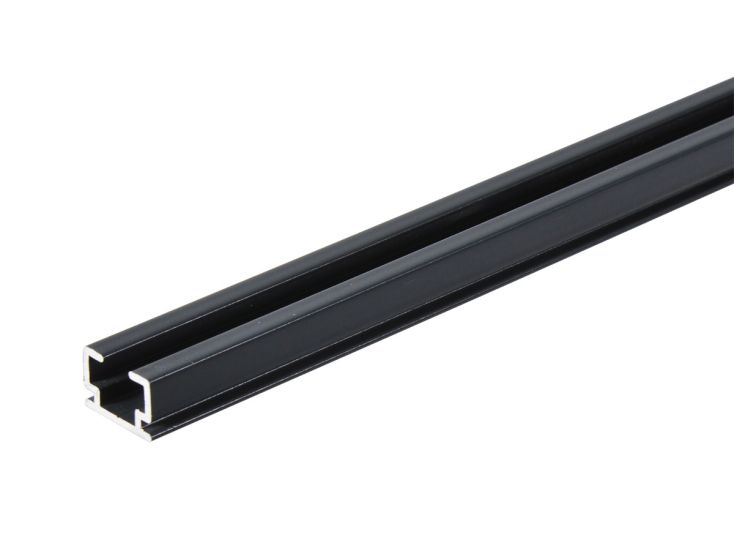 Tringle à rideau 150 cm anthracite 6 mm