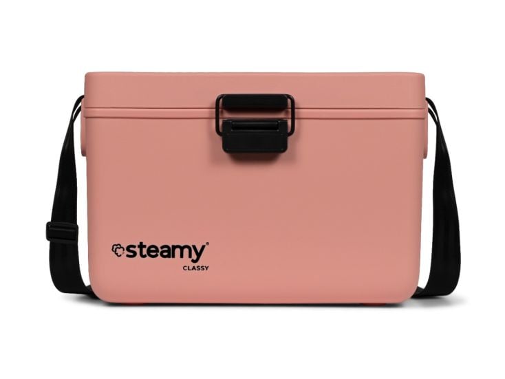 Steamy Classy 12L Glacière avec Bandoulière - Rosé