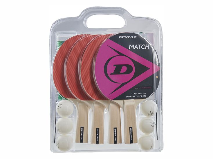 Ensemble de tennis de table Dunlop Match 4