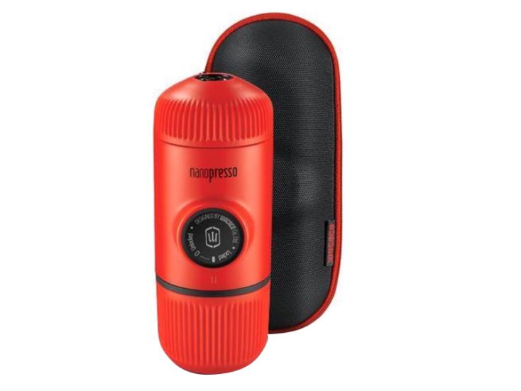 Nanopresso Rouge Lava avec étui souple