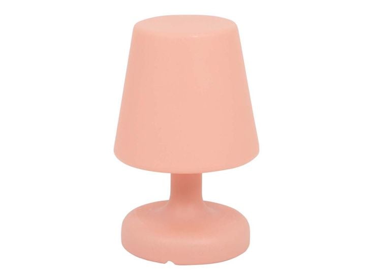 Bo-Camp Pastel Lampe de table Domfront Rose Rechargeable