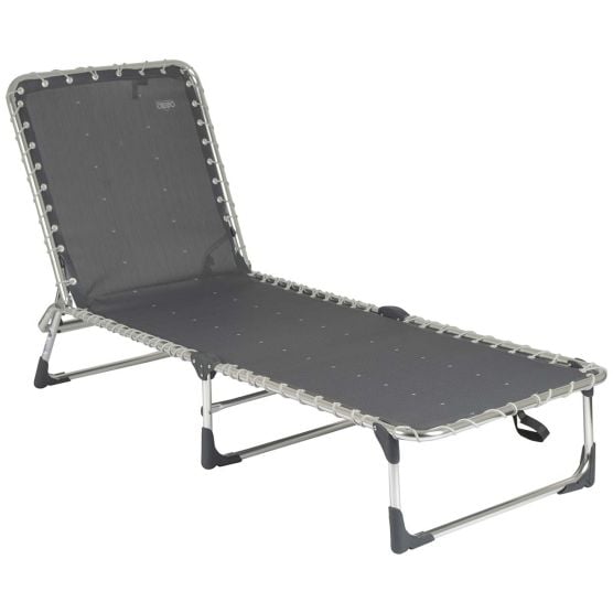 Crespo Lit bain de Soleil AL/367 Classic Gris foncé