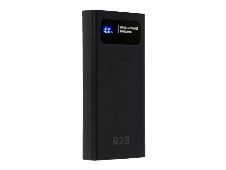 R2B Powerbank 30000 mah - Chargeur rapide et affichage LED