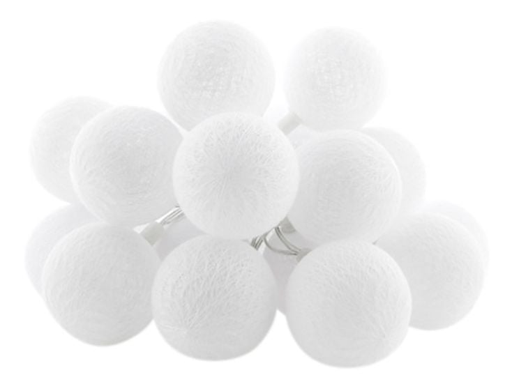Cotton Ball Lights Outdoor Extension Kit guirlande - Blank