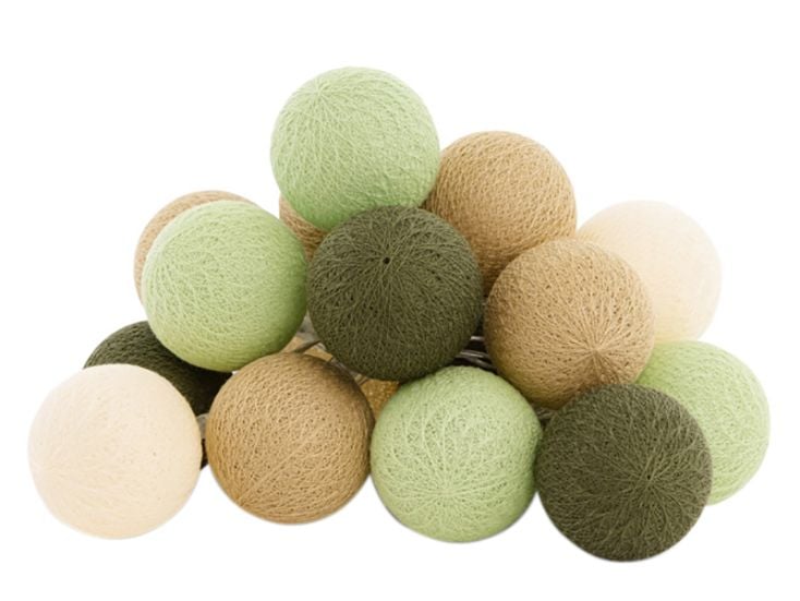 Cotton Ball Lights Outdoor Extension Kit guirlande - Rana
