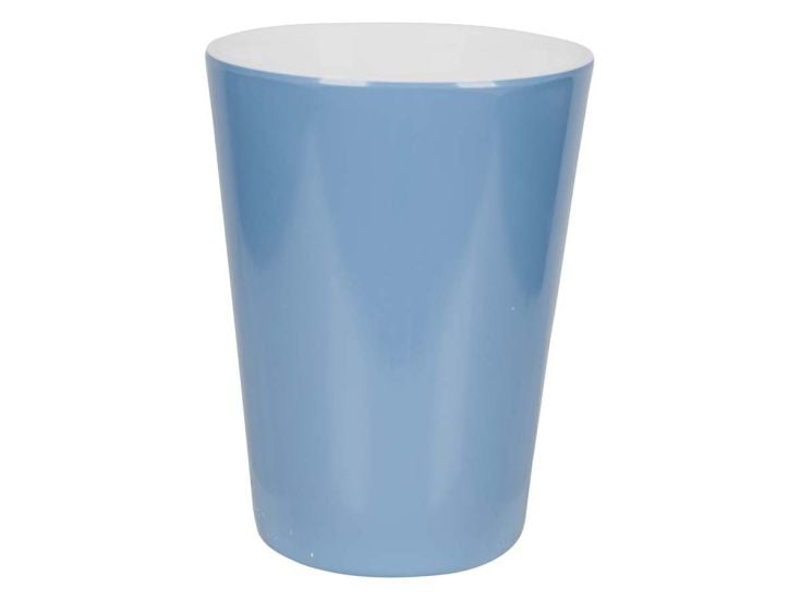 Bo-Camp Tasse Bicolore Mélamine 4 Pièces Bleu