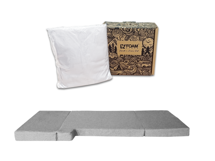 K'foam VW T5, T6, T6.1 matelas avec jeu de draps
