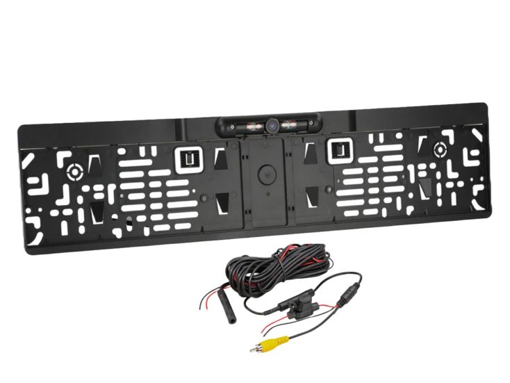 BergGPS Caméra de recul dans le support de plaque d'immatriculati